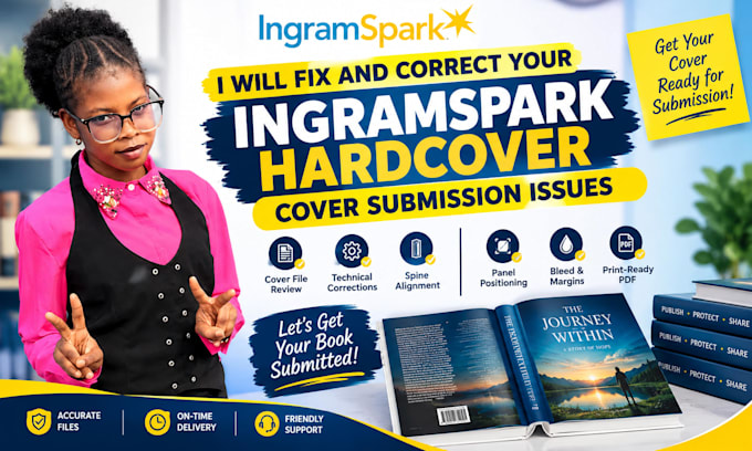 fix and correct your ingramspark hardcover cover
