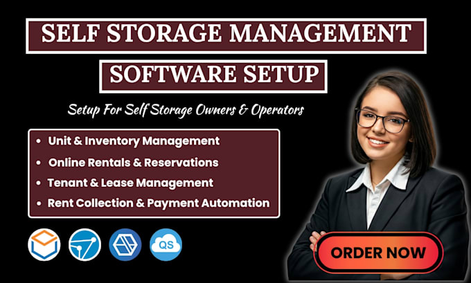 setup self storage management software via sitelink storedge quikstor cubby