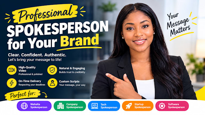 be your professional website spokesperson for tech and software