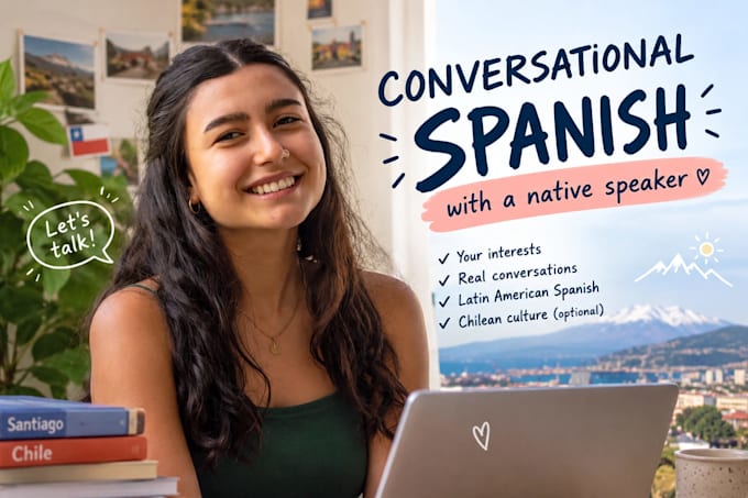 help you practice conversational spanish with a native speaker