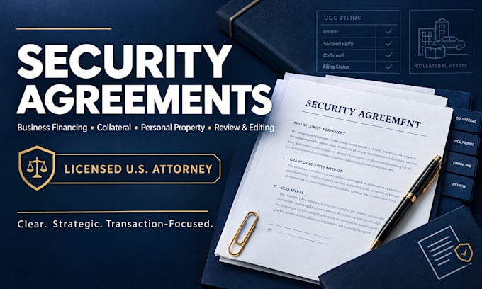 prepare a premium collateral security agreement template