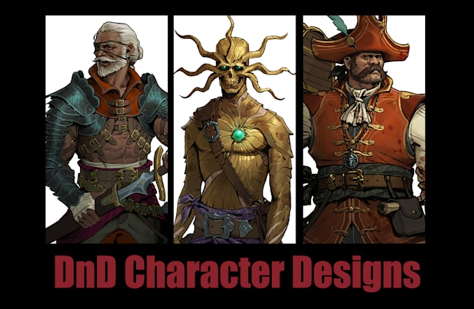 draw unique and appealing characters for your dnd campaign