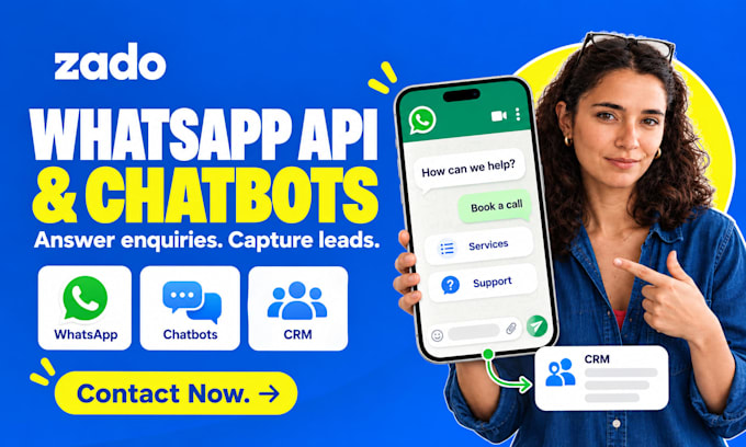 set up whatsapp business API and build a whatsapp chatbot
