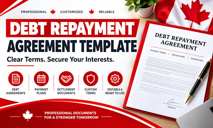 prepare a debt repayment agreement template