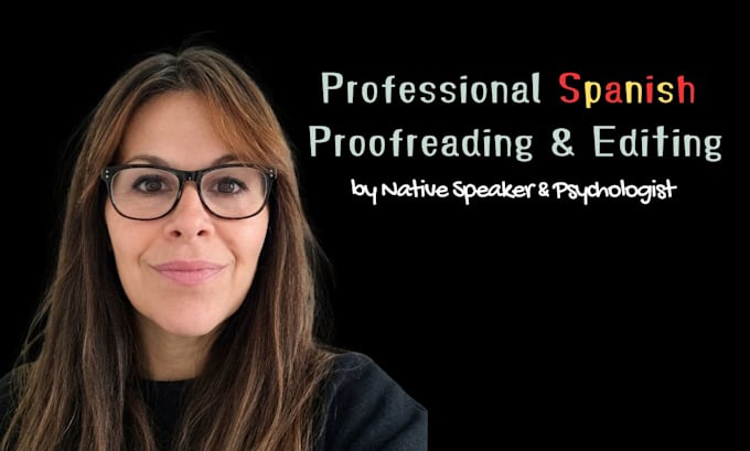 do professional spanish proofreading and editing
