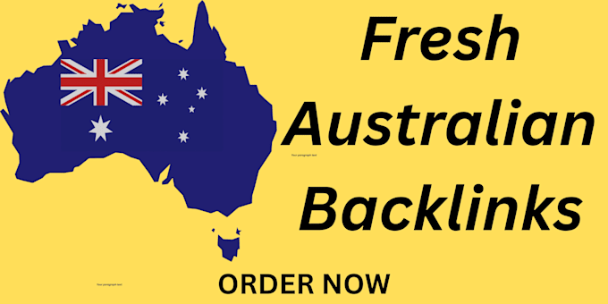 create high quality australian backlinks for seo