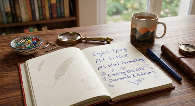 type documents and convert PDF to word