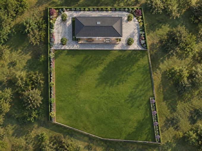 design landscape plans for villas and gardens