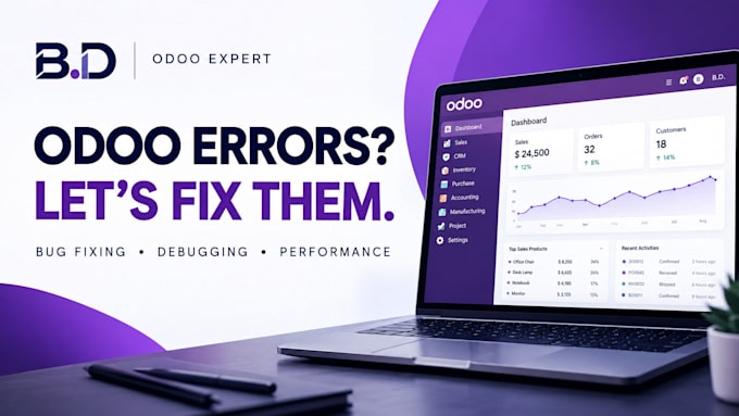 fix odoo errors, bugs, and performance issues