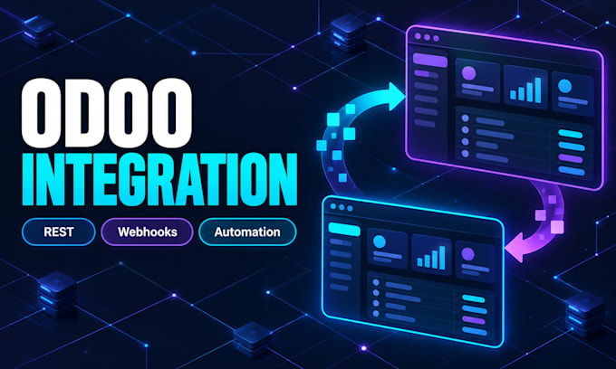 integrate odoo with your API and automate workflows