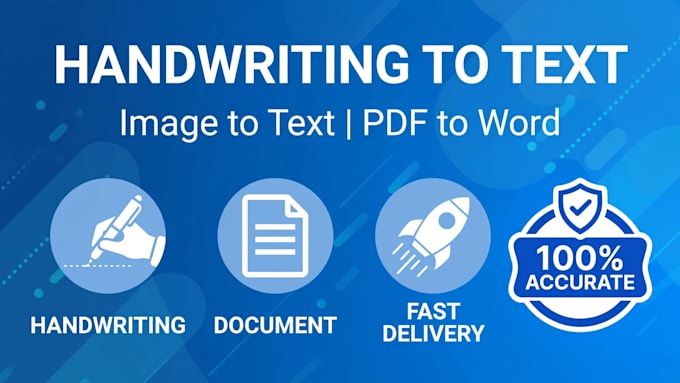 convert handwritten notes and images to editable text accurately