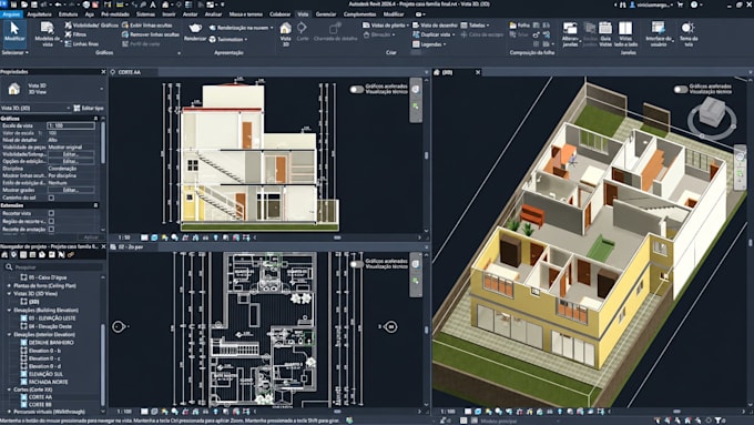 convert pdf to revit bim model, cad to revit 3d architectural building modeling