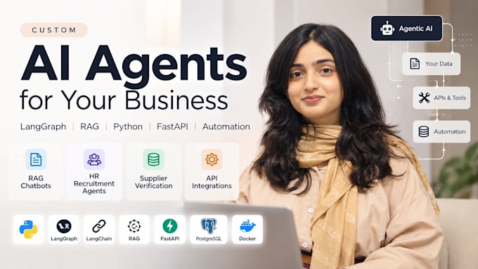 build custom ai agents with langgraph, rag and python