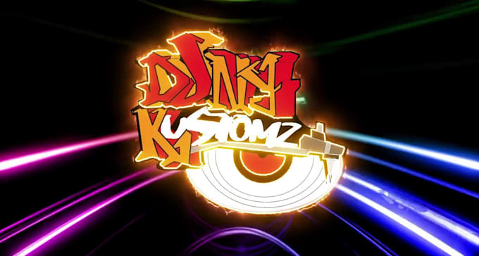 create logo animation, dj visuals, vj loops and music visualizers