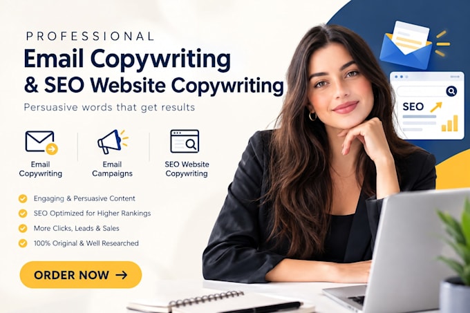 write email copy email copywriting email campaign seo website copywriting