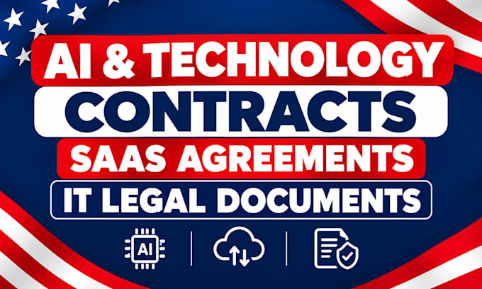 draft ai technology contracts, saas agreements and IT legal documents