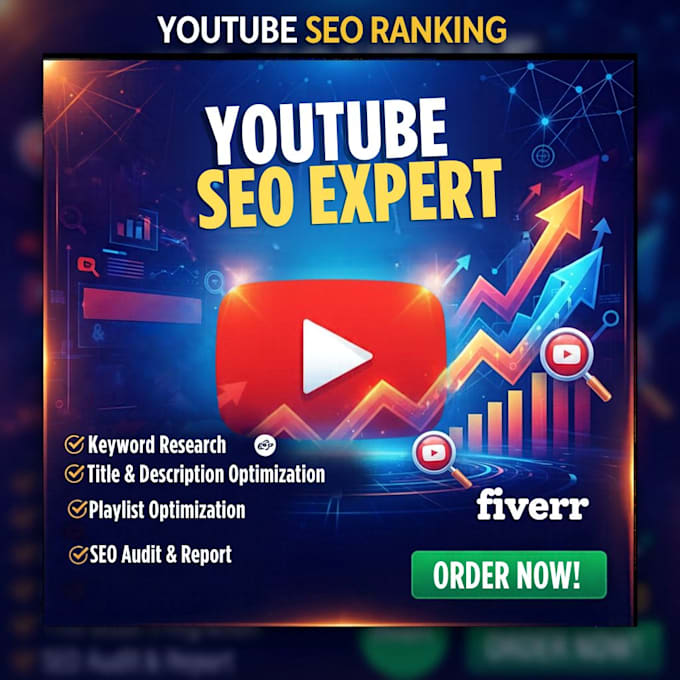 provide best youtube video SEO service for your channel