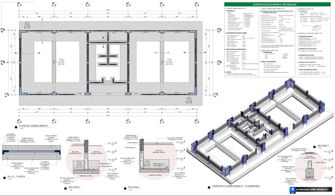 create 3d bim model and 2d cad drawings in revit