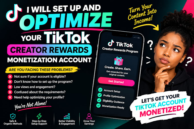 optimize your tiktok account for creator rewards monetization
