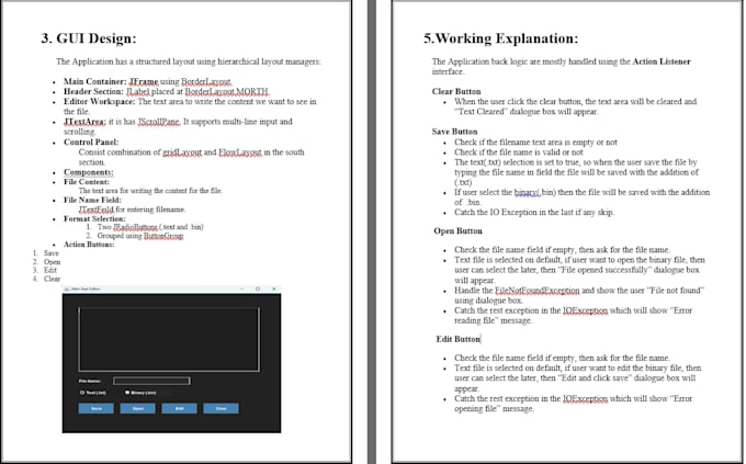 format your word document and convert it to PDF and fix bugs