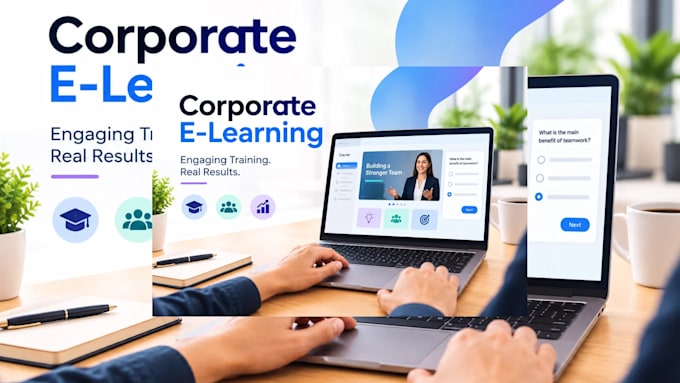 create interactive corporate elearning courses and employee training modules