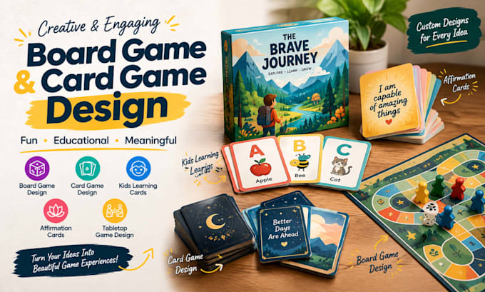 board game design card game design kids learning cards affirmation card tabletop