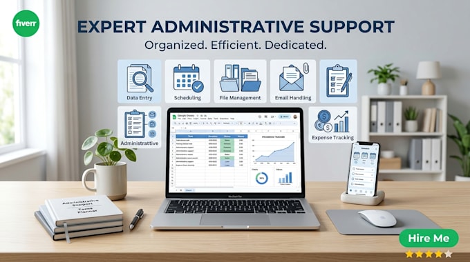 Be your virtual assistant for data entry, online research, and admin ...