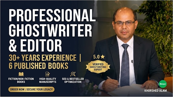 ghostwrite your nonfiction book or ebook