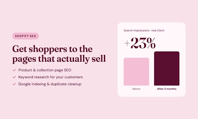 optimize shopify stores SEO to drive sales