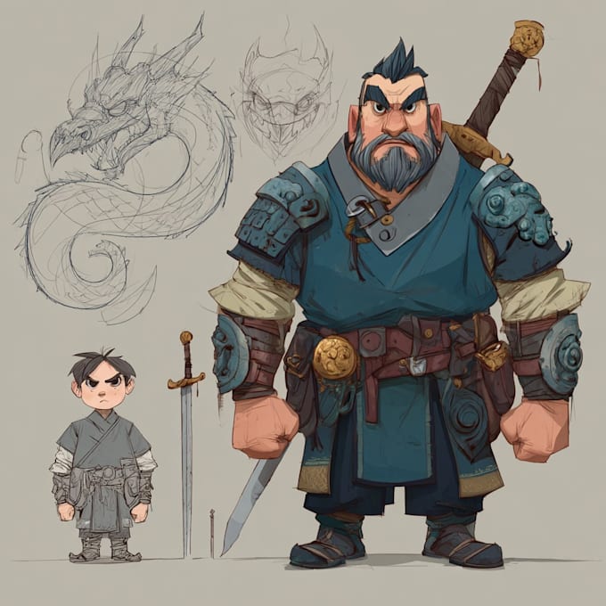 design characters concept art