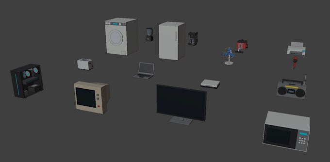 create game ready 3d models in blender for unity