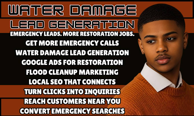 generate converting USA water damage leads in 24hours via