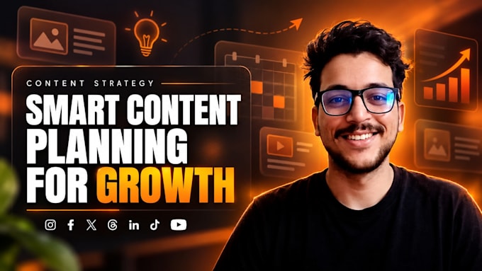 create your monthly social media content plan and strategy