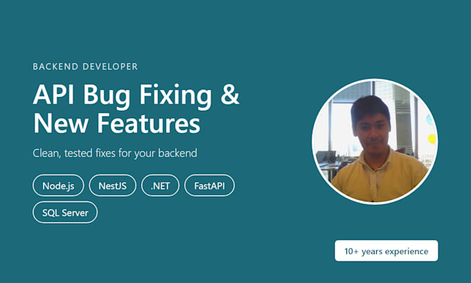 fix bugs in your nodejs nestjs dotnet api or website
