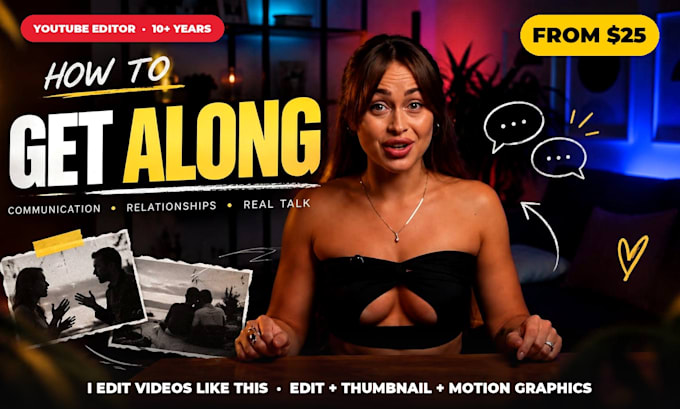 be your youtube video editor for engaging, high retention videos