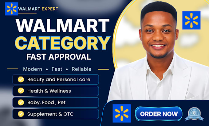 do walmart category approval and optimize product listings