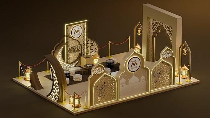 design 3d brand activation and pop up event spaces