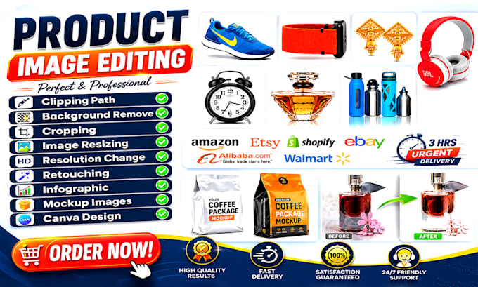 edit and retouch product images and create mockups for your brand images