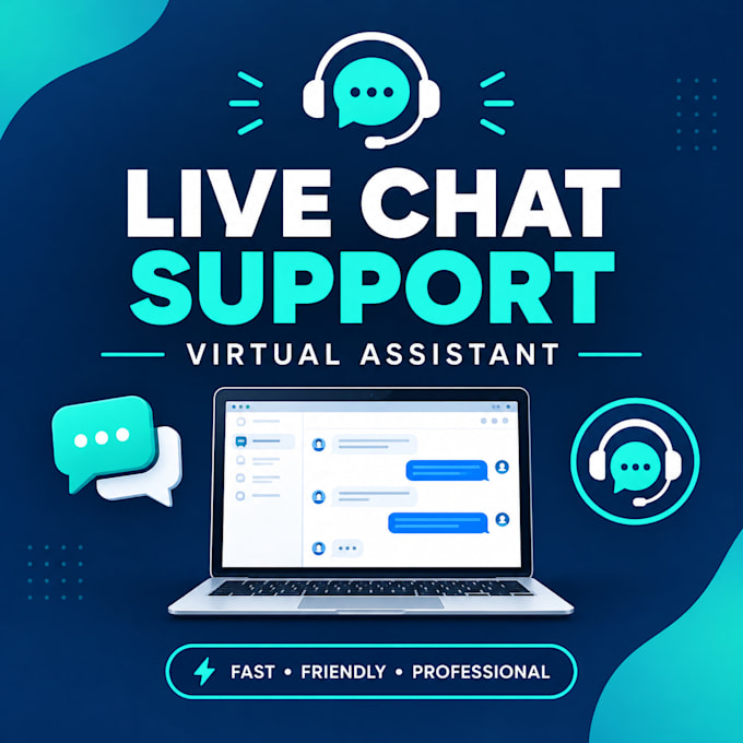 provide friendly live chat customer support