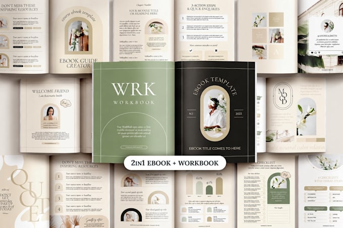 do canva ebook design editable canva workbook design canva ebook layout journal