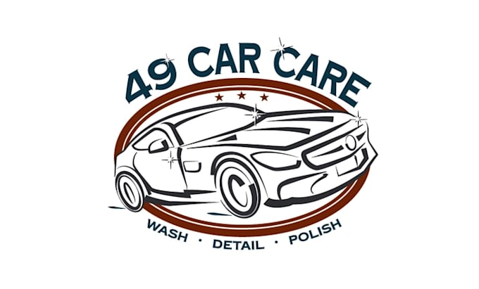 design mobile car care service logo