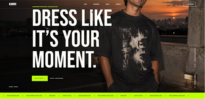 design a modern responsive website for your local business