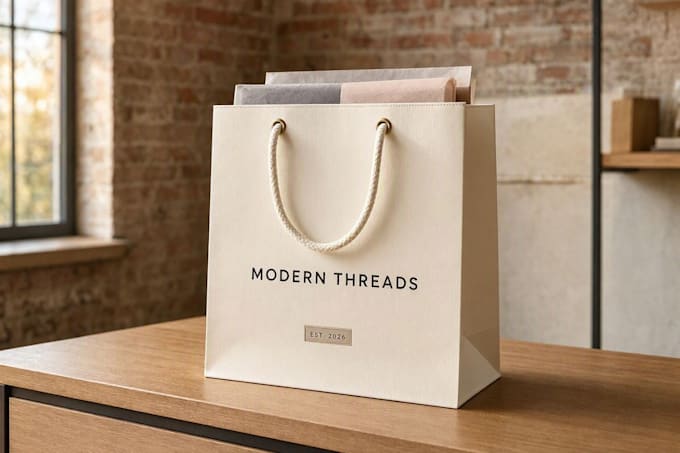 create stunning shopping bag packaging for your brand