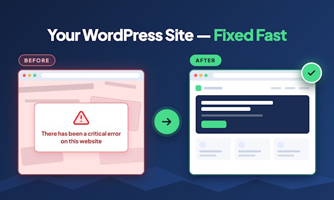 fix wordpress errors, bugs and remove malware fast