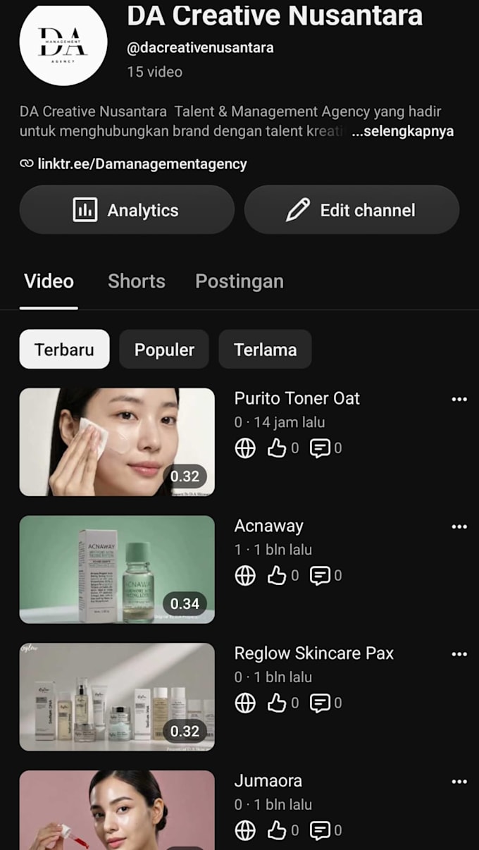 create a cinematic ai skincare product video