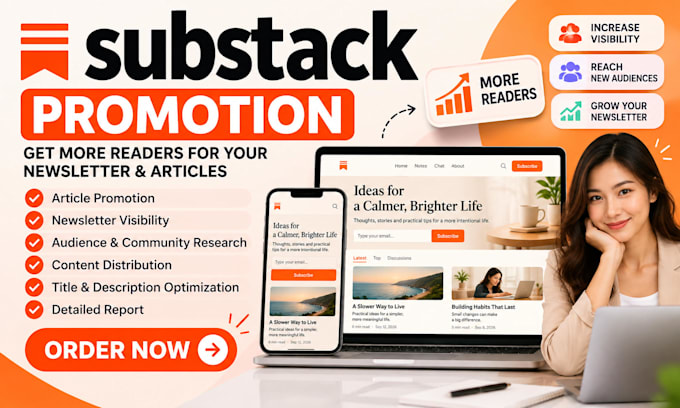 promote your substack newsletter and articles organically