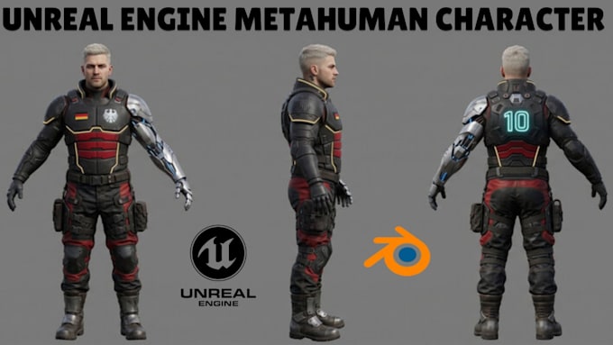 create a realistic custom metahuman character for unreal engine 5