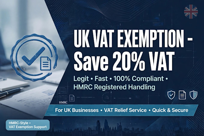 do amazon UK vat exemption