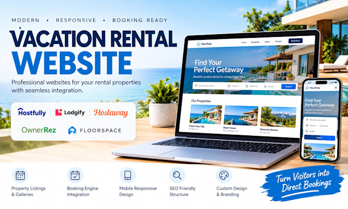 build floorspace hostfully lodigify hostaway ownerrez vacation rental websites