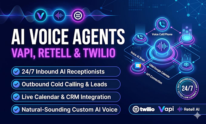 build ai voice agents vapi retell and twilio callers
